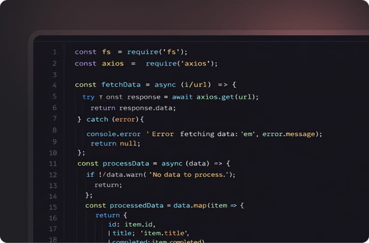 Illustration, Intégration API - Code source
