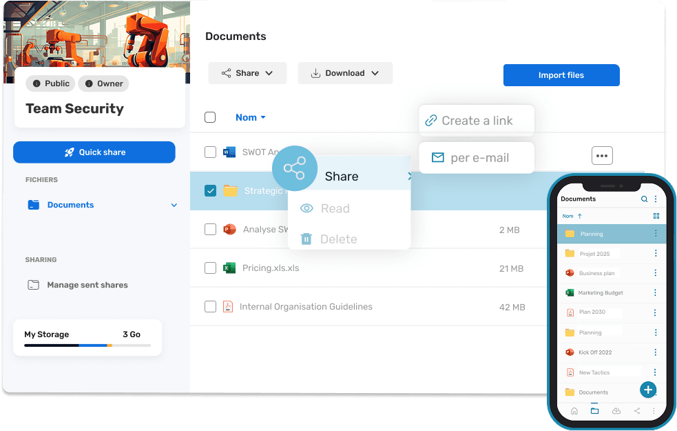 Picture, Share Your Sensitive Files Securely