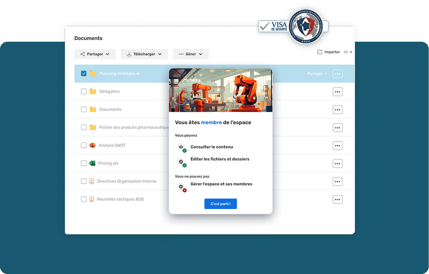 Illustration Protection optimale des données