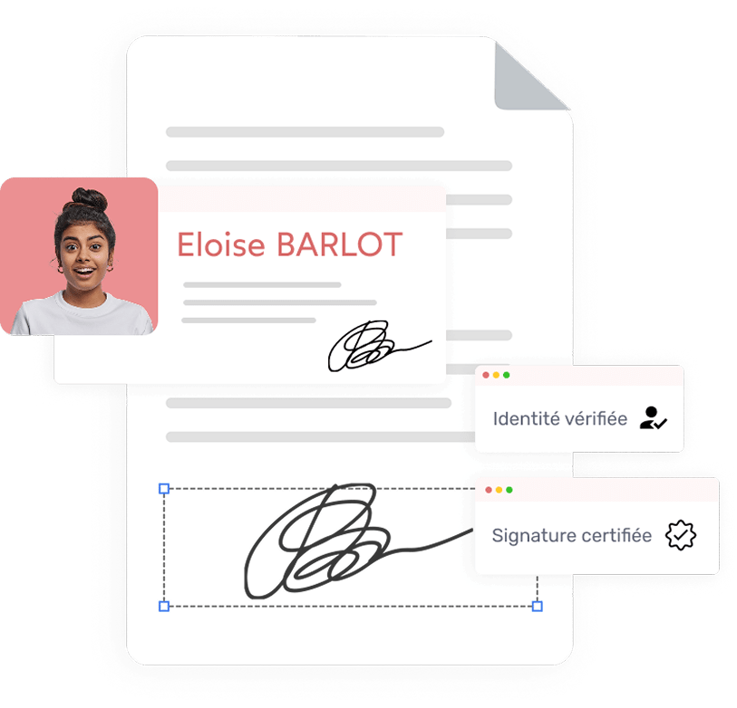 Illustration signature électronique