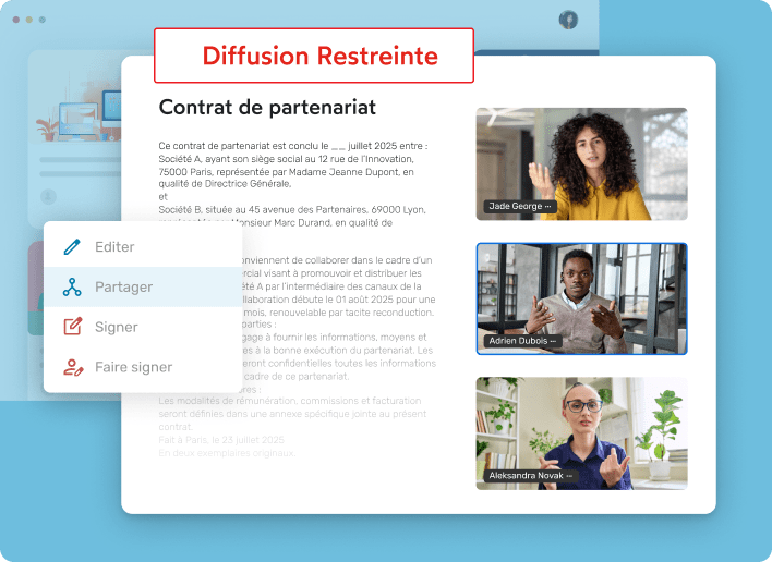 Image, Oodrive Work - Diffusion restreinte