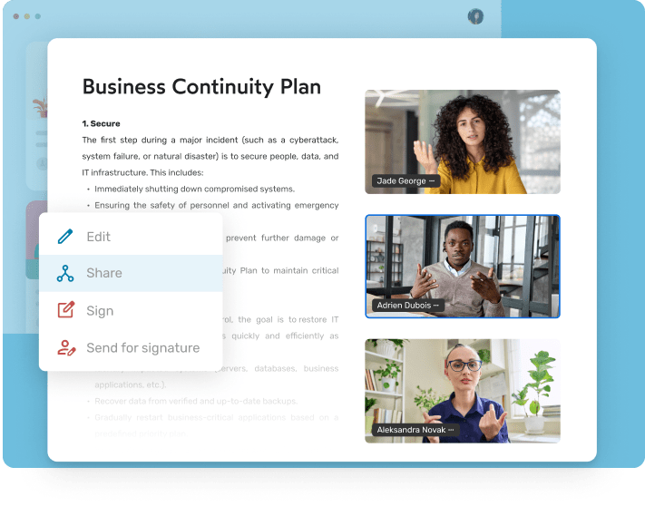 Picture, solution Oodrive Work - EN