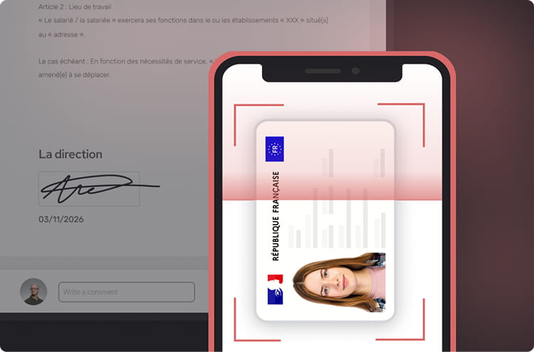 Illustration, Étape de signature courante